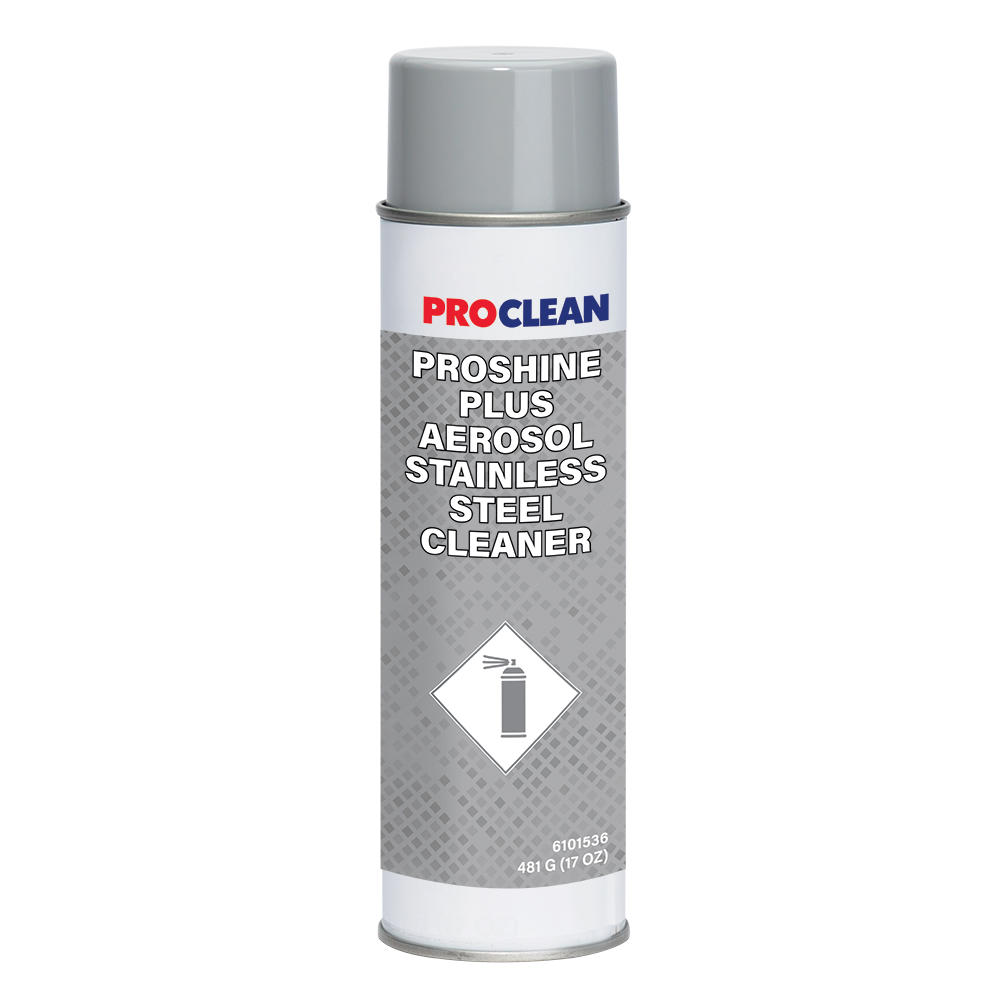 ProClean Proshine Plus Aerosol Stainless Steel Cleaner
