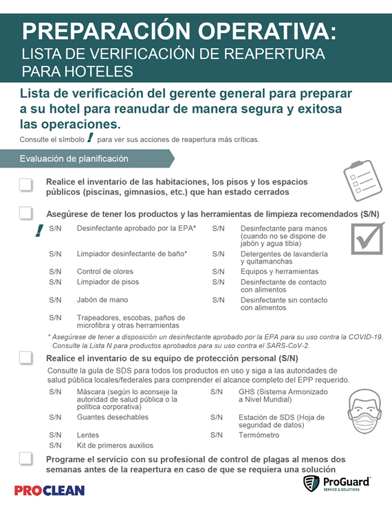 Operational Readiness: Hospitality (Spanish)