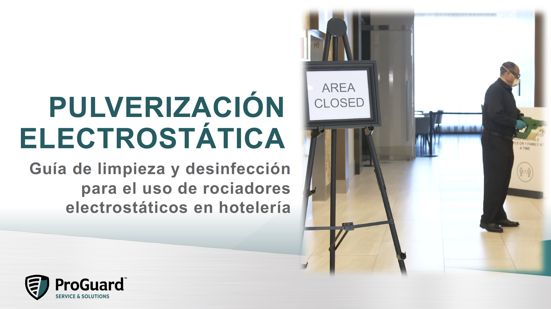 Electrostatic Spraying Procedure Guidance - Hospitality Spanish